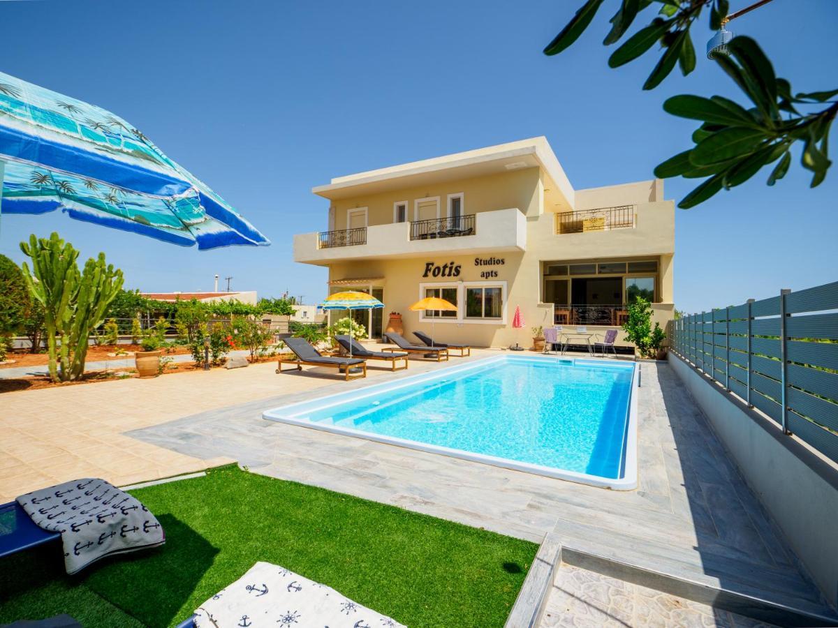 Fotis Studios Apartments Gouves Dış mekan fotoğraf